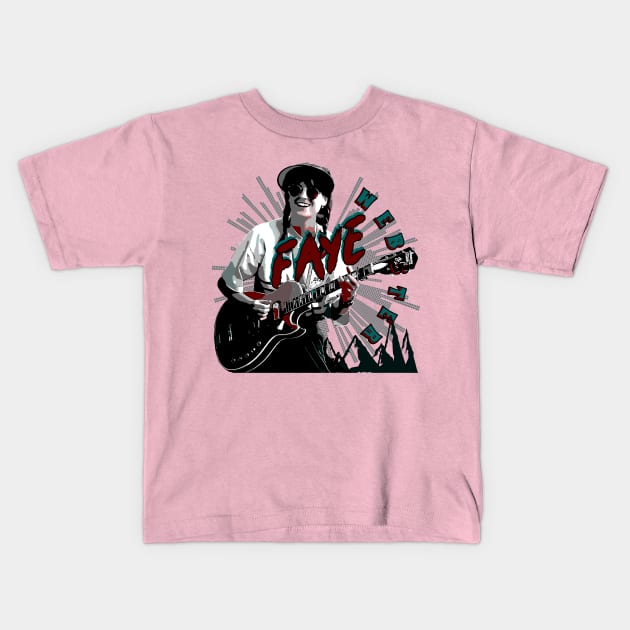 Faye Webster Merch Kids T-Shirt by sahiliart06